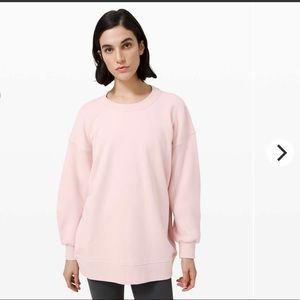 Perfectly Oversized Crew - Pink